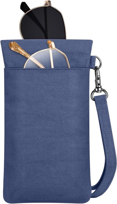 Unisex Zonnebril Etui voor Volwassenen - Beschermhoes voor Zonnebrillen, Reisaccessoire, Duurzaam en Stijlvol