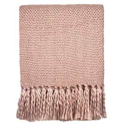 Malagoon - Marble pink throw