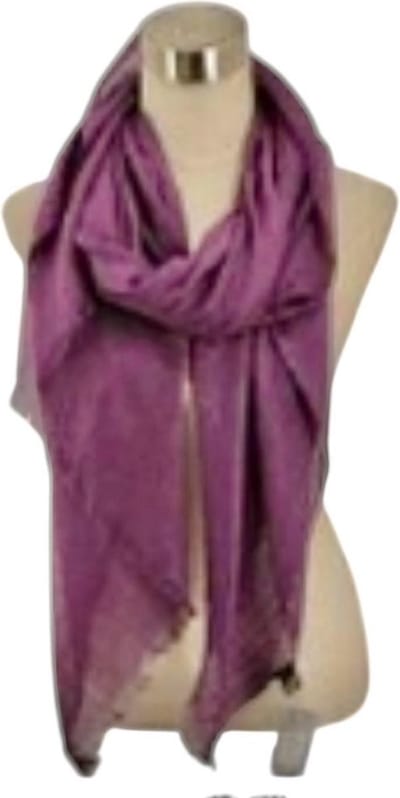 Lange Dunne Sjaal - Effen - Paars - 195 x 100 cm (043942#)
