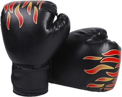 Dailygoods- Bokshandschoenen Kinderen - Duurzaam PU - 23 cm - Ventilatiegaten - Gebogen Ontwerp - Geschikt voor 3-12 jaar - Vechtsporthandschoenen