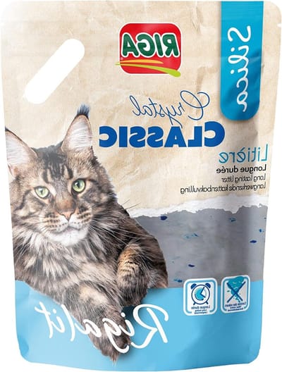 Kristal kattenbakvulling - Kattenbak strooisel - Geur neutraliseren - Minerale oorsprong - 18 kg - Niet gespecificeerd