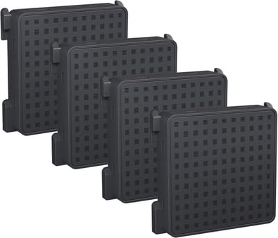 4 filters voor Liebherr Fresh Air koelkast - vervangt 7440021-00 [9096989, 988246001, 988246000, 9882429](zwart vierkant gat, 4 stuks)