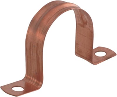 WALR zadel hele beugel BIS 420, koper, diam 15mm, nom. diam 15mm