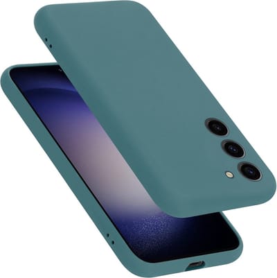 Cadorabo Hoesje geschikt voor Samsung Galaxy S23 in LIQUID GROEN - Beschermhoes gemaakt van flexibel TPU silicone Case Cover