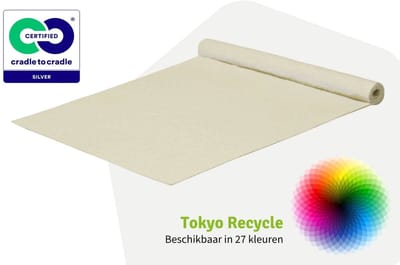 GJ Floors - Budget loper Tokyo Recycle | Zand - Breedte x Lengte: 1 meter / 3 meter