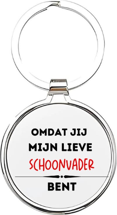 Akyol - ik heb de meest geweldige schoonmama van de wereld Sleutelhanger - Schoonmoeder - de leukste schoonmoeder - schoonmoeder sleutelhanger - mama sleutelhanger - sleutelhanger mam - familie sleutelhanger - moederdag cadeautje - 4 x 7,5 CM