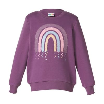 LUPILU Kinder sweater (Lila, 98/104)