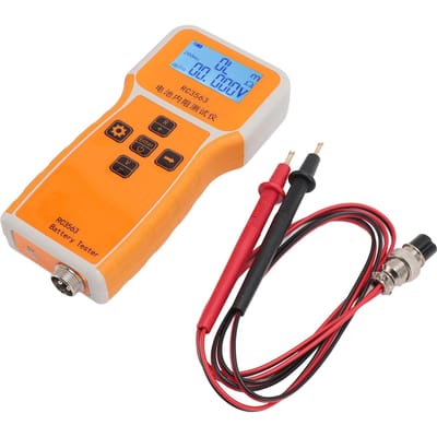 RC3563 Batterijtester Hoge Nauwkeurigheid Handheld Batterij Interne Weerstand Tester met LCD Display orange