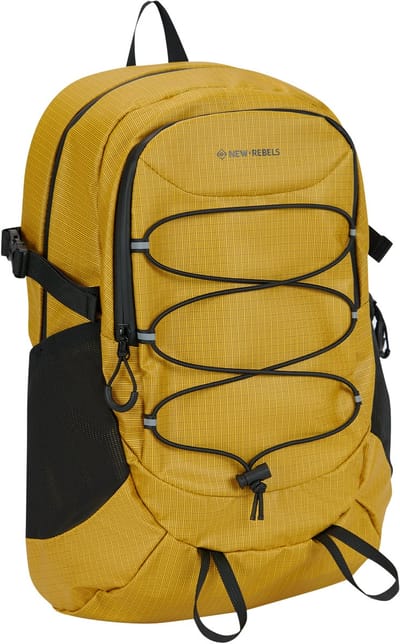 New Rebels Hugo Brentwood Waterdichte Lichte Rugzak Hiking Rugtas van 11 Liter Occur Geel