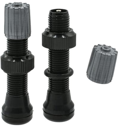 Trezado Schrader Ventielen - Tubeless Systeem - Zwart - 30mm - Set van 2