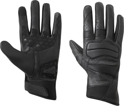 Germot Motorfiets-handschoen Seca Zwart