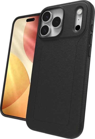 ZAGG Luxe Hoesje Geschikt voor Apple iPhone 17 Pro Max - Grafeen Back Cover Compatibel met MagSafe - 3M Valbescherming - Zwart