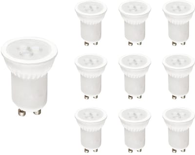 Kobi LED Spot MR11 GU10 4W - 320lm - 4000K - 230V - Voor Keuken, Badkamer of Werkplek - 10 stuks