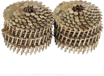 Coil Siding Nagels - Ring Shank Nagels - Steigerwerk Bevestigen - Warm Verzinkt Staal - 3/4 Inch .120