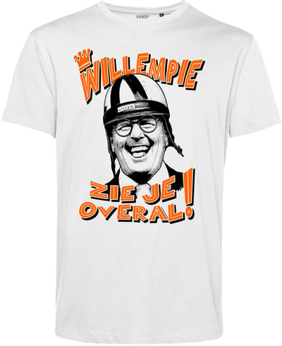 T-shirt Willempie | EK 2024 Holland |Oranje Shirt| Koningsdag kleding | Wit | maat XS