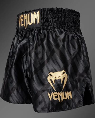 Venum Contender XT Muay Thai Shorts – Zwart Goud - M