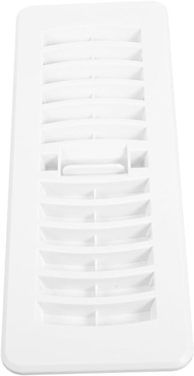 Vloerrooster Diffuser - Ventilatiepaneel Rasters - Luchtstroming Regelen - Verstelbaar Ontwerp - 28x10.5cm - Wit