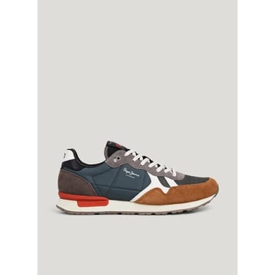 Pepe Jeans Brit Essence Schoenen Grijs EU 40 Man