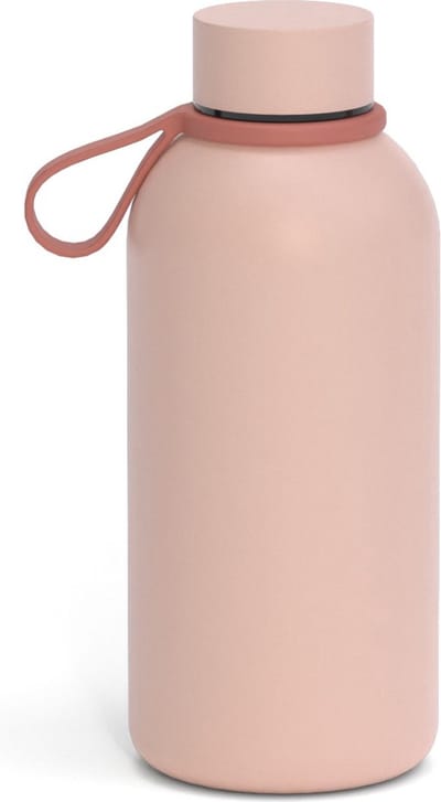 EKOBO Thermofles RVS Drinkfles 350 ml - roze - Dubbelwandig Isotherm