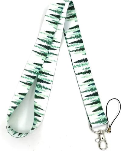 Travel Cords - Keycord Trees - stevig lanyard - sleutelhanger - sleutelkoord - met telefoonkoord - sleutels