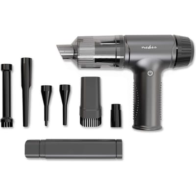 Nedis Airduster - Kruimeldief - 90 W - Oplaadbaar & Draadloos - Zwart