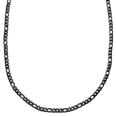 Curtis Amager Gunmetal Figaro-schakelketting