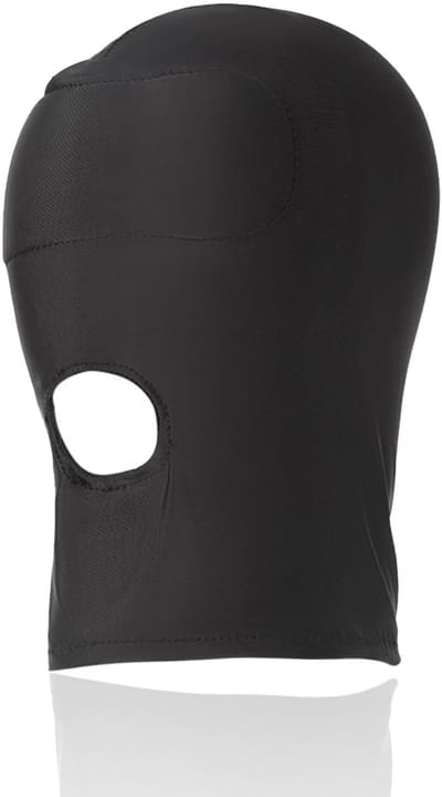 Dailygoods- Hoofdmasker Volledige Dekking - Elastisch Zwart - Ademend - Open Mond - Comfortabel - Geschikt voor Cosplay - Cosplay Masker