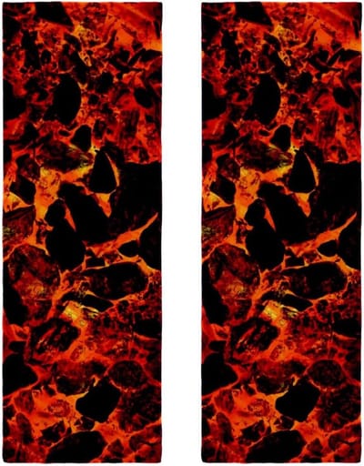 Microvezel Gym Handdoeken - Sporthanddoeken Zweetdoeken - Sportsessies Buiten - Super Zacht Absorberend - 30x80cm - Rood