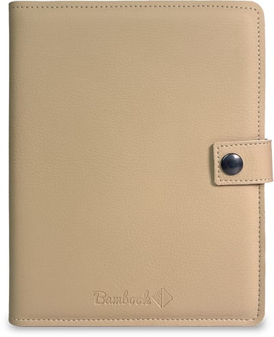 Bambook Schrijfmap Beige