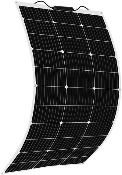 Novyro Living - zonnepaneel set - flexibele zonnepanelen - plug en play - 100 w - acculader module - 12 v - 24 v - kamperen