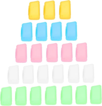 Tandenborstel Covers - Beschermhoesjes - Reizen en Opbergen - Lichtgewicht en Praktisch - 100 stuks - Gemengde Kleur