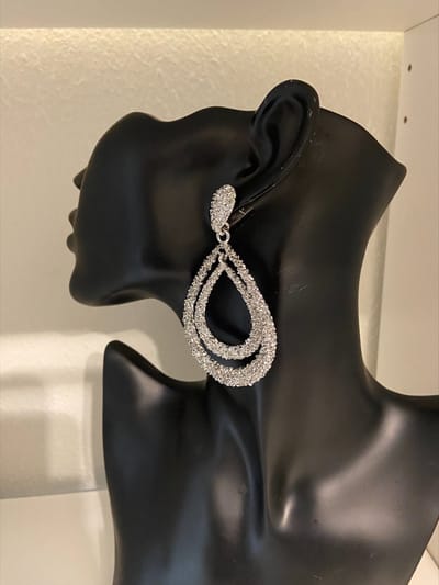 Oorbellen met getextureerde waterdruppels || Make up | Parfum | Moederdag | Verjaardagscadeau| Cadeautje| Valentijnsdag| Kado | sieraden | vaderdag | oorbellen | oorsieraden