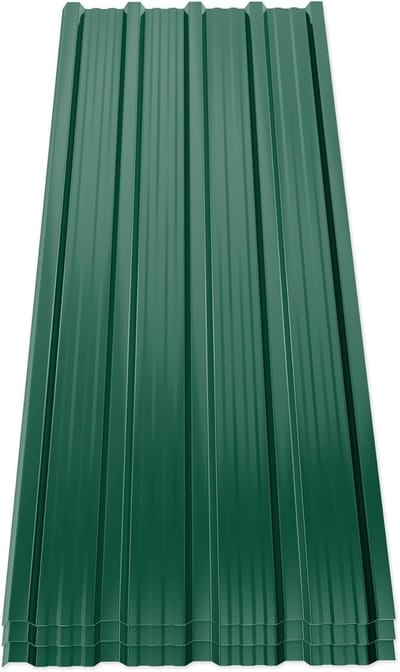 Dakplaten Metaal - Golfplaten - Buiten Beschermen - Waterdicht en Roestwerend - 7 m² 14 Stuks - Groen