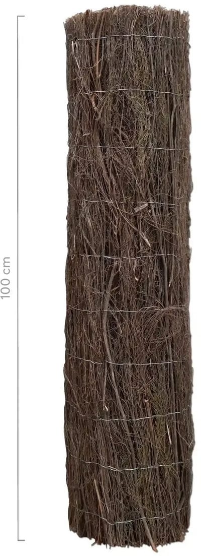 Masters of Bamboo® Heidemat Premium - 500 x 100 cm - Natuurlijke schutting op rol - Balkonscherm