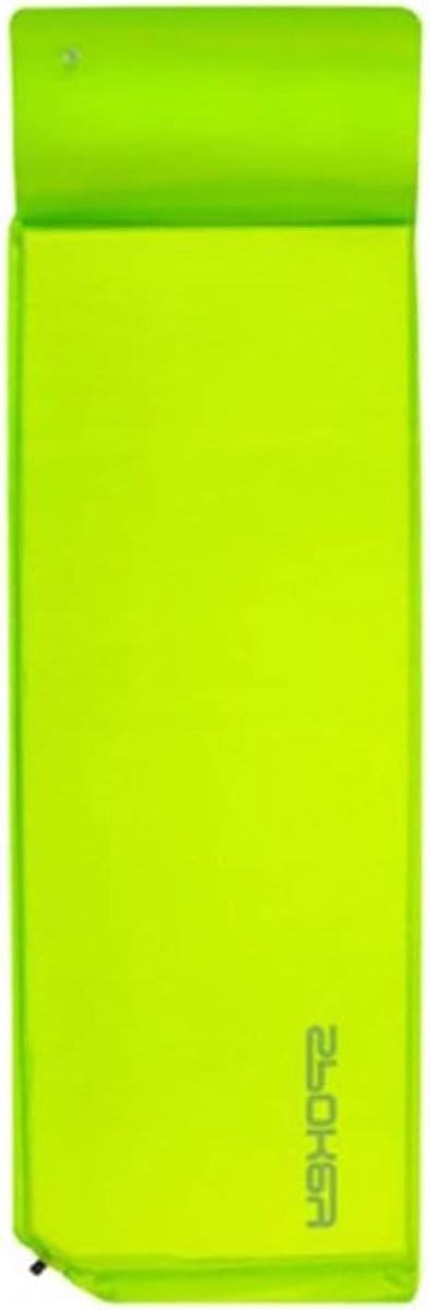 Zelfopblaasmat - Luchtbed Kamperen - Comfortabel Slapen - Ingebouwde Kussen - 186x50x25cm - Groen