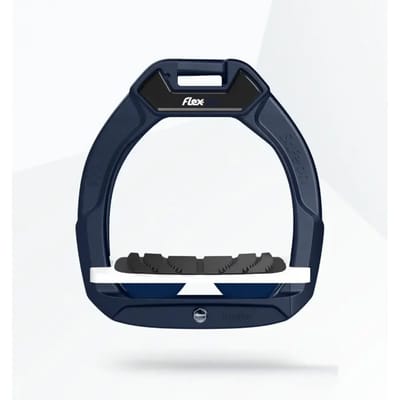 Veiligheidsequestiers voor de ruitersport Schuin Grip Marine/Wit/Marine kind Flex-On Safe-On