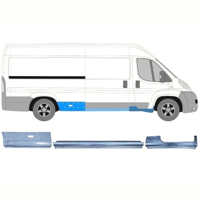 Reparatiepaneel set voor Fiat Ducato 2006-2025 / Rechts