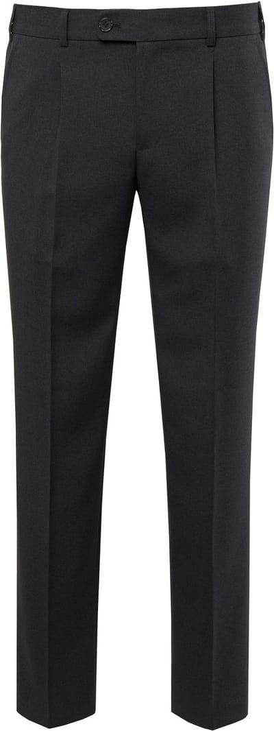 Men Plus - Heren - Broek met Buik-Fit business mix & match - Grijs - Maat 29