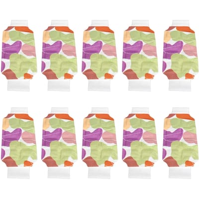10 stuks Stoom Heet Kompres Pleisters Decompressie Langdurig Vermindert Spierpijn Zelfverwarmend Taille beige