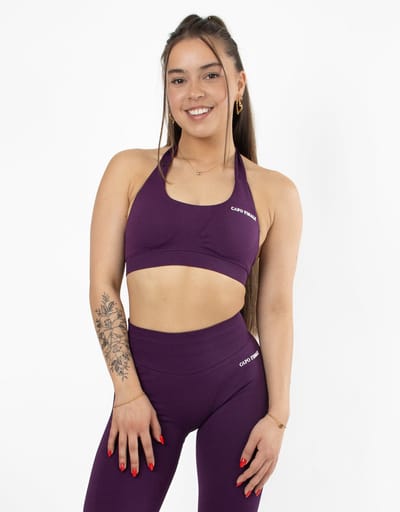 Divinity Sportbra | CAPO FINALE - Sportbra | XS | Kleur Paars | Sportkleding | Activewear | Gymkleding | Fitnesskleding | Sportoutfit | Fitness | Hardlopen | Crossfit | Yoga | Pilates | Krachttraining