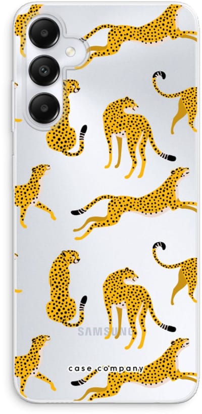Case Company® - Hoesje geschikt voor Samsung Galaxy A05s hoesje - Luipaard - Soft Cover Telefoonhoesje - Bescherming aan alle Kanten en Schermrand