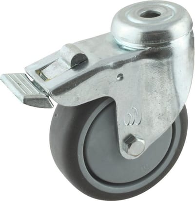 Zwenkwiel-400 75Mm+Rem Boutgat Kl 60Kg
