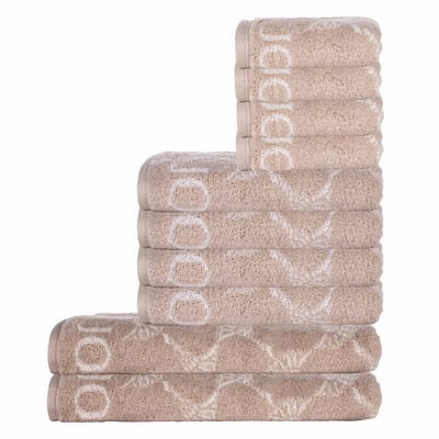 JOOP! Handdoek Een maat, 50x100 Set van 10