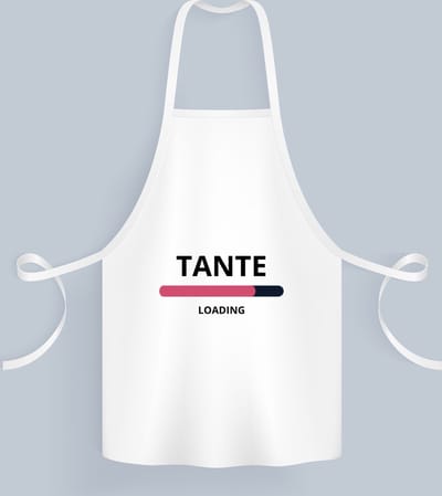 Akyol - tante loading Keukenschort - Tante - ochtendkoffie laden - verjaardagscadeau - verjaardag - cadeau - cadeautje voor tante - tante artikelen - kado - geschenk - gift - 82 bij 71 cm