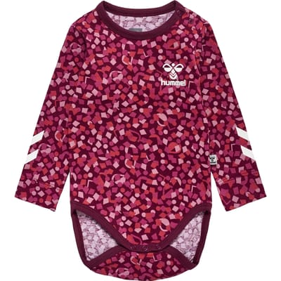 Hummel kinderbody met lange mouwen Hmlconfetti L/S 215506