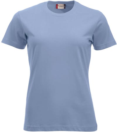 Clique New Classic-T Women 029361 - Licht-blauw - M
