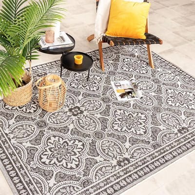 FRAAI Buitenkleed - Summer Oriental Grijs - 160x230cm