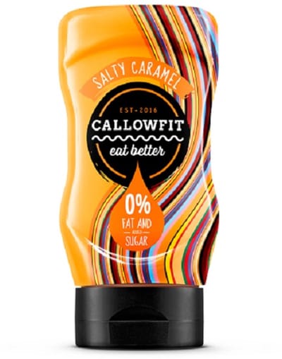 Callowfit Salty Caramel saus - koolhydraatarm voor desserts en pannenkoeken
