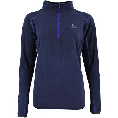 Microfleece sweatshirt met halve rits voor meisjes Peak Mountain Fafine