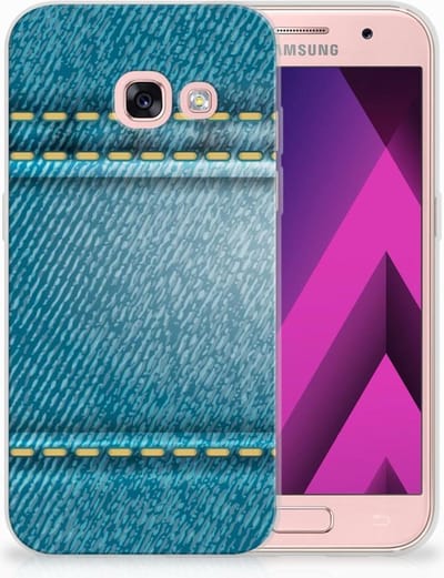 Samsung Galaxy A3 2017 Silicone Back Cover Jeans